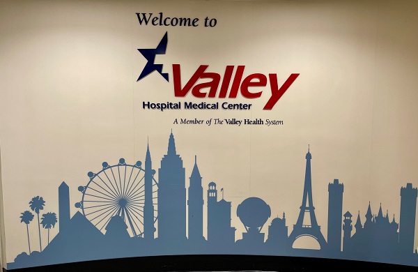 welcome to valley hospital banner